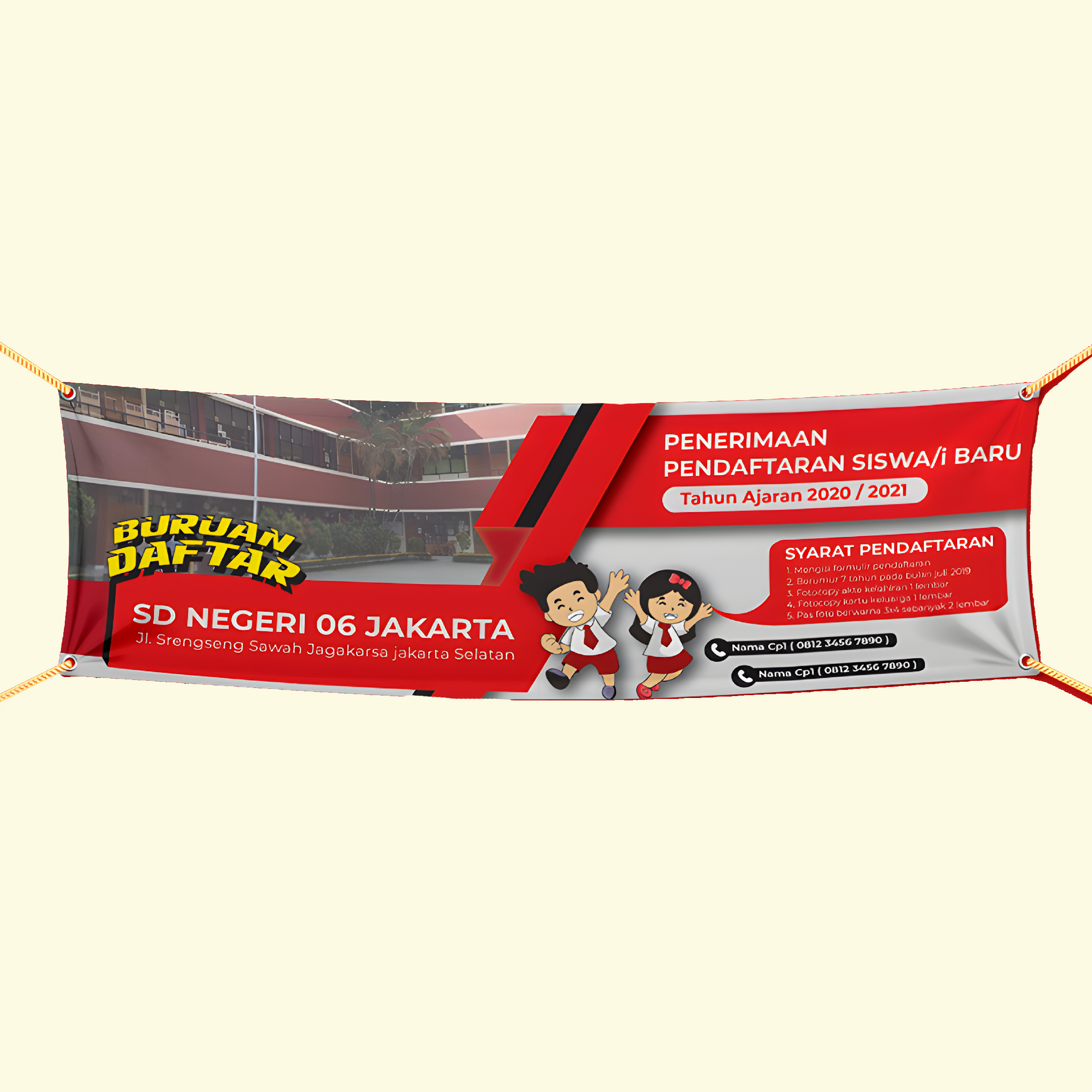 Spanduk Flexy Korea 440gr